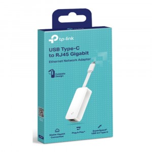 TP-Link UE300C USB Type-C to RJ45 Gigabit Ethernet Network Adapter image