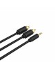 Unitek 3.5mm Plug to 2 RCA Audio Video Cable (Y-C938BK) image