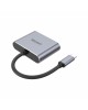 Showing image for Unitek 4K 60Hz USB-C to HDMI 2.0 and VGA Adapter with MST Dual Monitor (V1126A) Unitek 4K 60Hz USB-C to HDMI 2.0 and VGA Adapter with MST Dual Monitor (V1126A) image