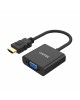 Unitek HDMI to VGA Adapter with 3.5mm for Stereo Audio (Y-6333) image