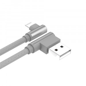Unitek Right Angle USB-A to Lightning Cable (C14055GY)