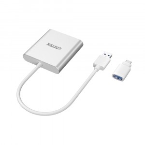 Unitek USB 3.0 3-Port Memory Card Reader with USB Type-C Adaptor (Y-9313D) image