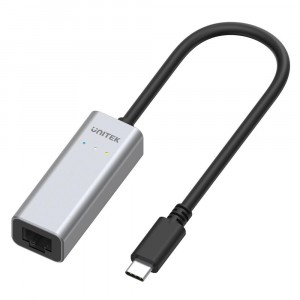 Unitek USB 3.1 Type-C Aluminium Gigabit Ethernet Adapter (Y-3465) image