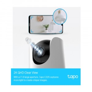 TP-Link Tapo C225 Pan/Tilt AI Home Security Wi-Fi Camera image