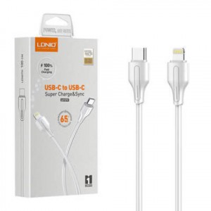 LC121-L USB Type C to Lightning Fast Charging 65W USB-C Cable Type-c to Lightning Data USB Phone Charger Cable