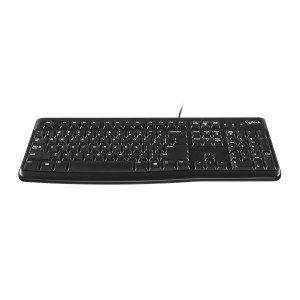 Logitech K120 Wired Keyboard for Windows, USB Plug-and-Play, Spill Resistant, PC/Laptop - 920-002582 ( Black ) image