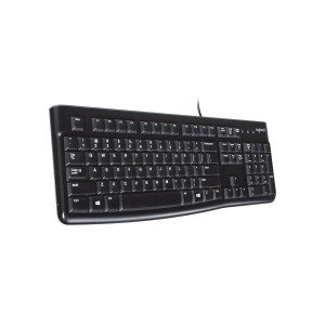 Logitech K120 Wired Keyboard for Windows, USB Plug-and-Play, Spill Resistant, PC/Laptop - 920-002582 ( Black ) image