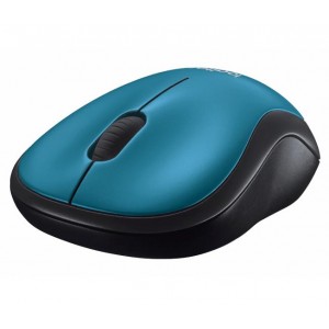 Logitech M185 Wireless Mouse, 2.4GHz, 1000 DPI Optical Tracking, Ambidextrous PC/Mac/Laptop - 910-002502 ( Blue ) image
