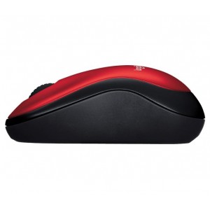 Logitech M185 Wireless Mouse, 2.4GHz, 1000 DPI Optical Tracking, Ambidextrous PC/Mac/Laptop - 910-002503 ( Red ) image