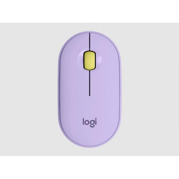 LOGITECH M350 PEBBLE WIRELESSS MOUSE LAVENDER LEMONADE