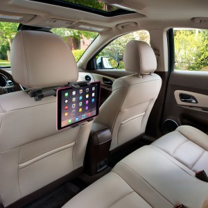 MACALLY Black Dual Position Car Seat Headrest Mount HRMOUNTPROB image