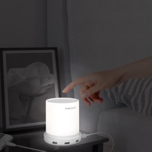 Macally Dimmable Table Lamp with 4 USB Charging Ports (LAMPCHARGE) image