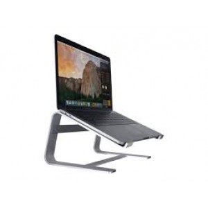 Macally Space Gray Aluminum Horizontal Laptop Stand for Laptops and MacBooks up to 17” (ASTANDSG) image
