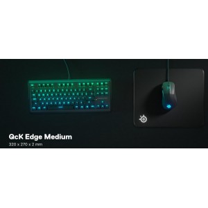 STEELSERIES QCK EDGE CLOTH GAMING MOUSE PAD MEDIUM image