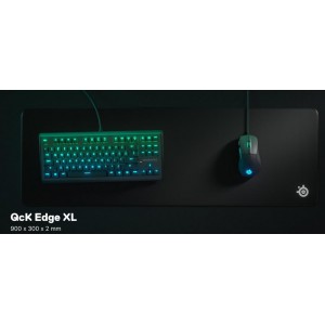 STEELSERIES QCK EDGE CLOTH GAMING MOUSE PAD XL image