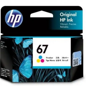 HP 67 Tri-color Original Ink [ORIGINAL]