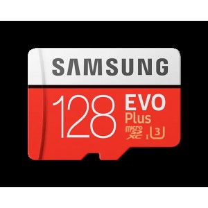 Samsung EVO Plus MicroSD Card with Adapter 32GB / 64GB / 128GB / 256GB / 512GB .Class 10, Suitable for Dashcam image