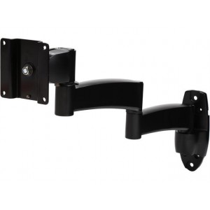 Ergotron 200 Series Wall Monitor Arm, 2 Extensions Single Monitor Mount (45-234-200)