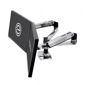 Ergotron LX Dual Side-by-Side Arm Two-Monitor Mount 45-245-026 image