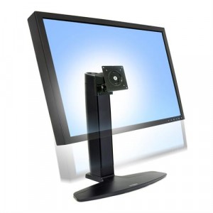 Ergotron Neo-Flex® All-In-One Lift Stand Secure Clamp Monitor & CPU Mount (33-338-085) image