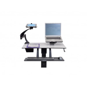 Ergotron TeachWell® Mobile Digital Workspace Teaching Desk & AV Hub (24-220-055) image