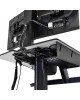 Ergotron WorkFit-S Single HD Workstation with Worksurface (black) For Heavy Display 16–28 lbs monitor (33-351-200) image
