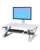 Ergotron WorkFit-TL Standing Desk Workstation (white) Sit-Stand Desk Converter - Large Surface (33-406-062) image