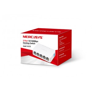 Mercusys 5-Port 10/100Mbps Desktop Switch (MS105) image