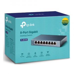 TP-Link TL-SG108 8-Port Gigabit Desktop Switch image