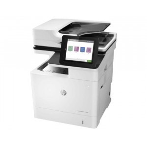 HP M633fh Monochrome Laserjet Enterprise MFP All In One Print Scan Copy Fax 1YW - J8J76A image