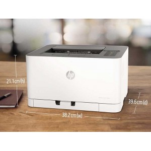HP Color Laser 150nw Wireless Printer 64MB 400MHz 3YW - 4ZB95A image