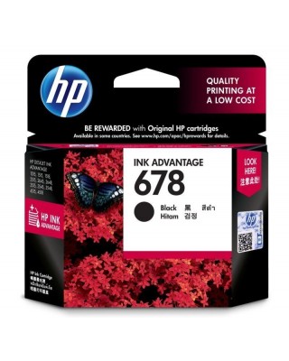HP 678 Black Original Ink [ORIGINAL]