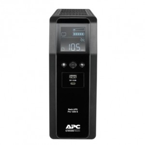 APC Back-UPS Pro 1200S, 1200VA, 230V, Sinewave, AVR, LCD, 8 IEC outlets (2 surge) ( BR1200SI ) image