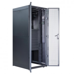 Rak APC Easy Rack 800mm/48U/1100mm with Roof, Side Panel, Castors, Feet, and 4 Brackets, No Bottom, Hitam ER8812