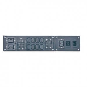 APC Service Bypass Panel- 230V 32A BBM IEC320 C20/HW input IEC-320 Output- (2) C19 (8) C13 ( SBP5000RMI2U ) image
