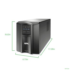 APC Smart-UPS Line Interactive 1000VA Tower 120V AVR LCD SMT1000C