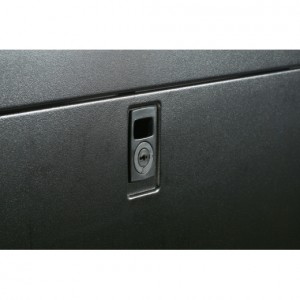 APC NetShelter SX 45U, 750mm Lebar x 1070mm Dalam Dengan Sisi Hitam AR3155