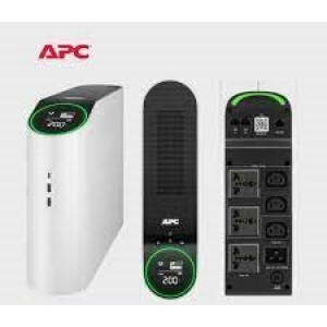 Bekalan Kuasa Terganggu APC Back-UPS Pro 2200VA untuk Permainan, 230V, Gelombang Sine Tulen, LCD, Putih, Universal - Jaminan Pembaikan atau Penggantian 2 Tahun