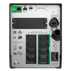 Bekalan Kuasa Terganggu APC Smart-UPS  1000VA LCD 230V dengan SmartConnect - SMT1000IC