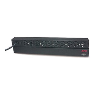 APC Rack PDU, Basic, 1U, 15A, 120V, (10) 5-15 AP9562