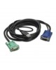 Kabel LCD/KVM USB Terpadu Rak APC - 6ft (1.8m)