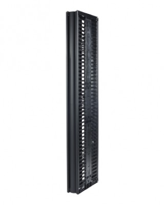 APC Valueline, Pengurus Kabel Menegak untuk Rak 2 & 4 Pos, 84"H X 12"W, Sisi Dua dengan Pintu (AR8775)