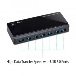 TP-Link UH720 USB 3.0 7-Port Hub with 2 Charging Ports
