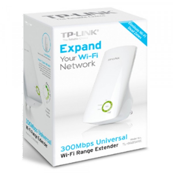TPLink TLWA854RE 300Mbps Universal WiFi Range Extender COMPUTAAS