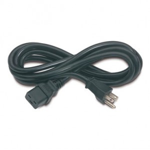 Kabel Kuasa, C19 ke 5-15P, 2.5m