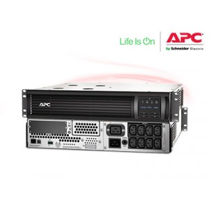 Bekalan Kuasa Terganggu APC Smart-UPS 750VA LCD RM 2U 120V dengan SmartConnect