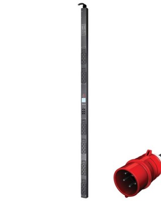 Bekalan Kuasa Terganggu PDU Rak 2G, Metered, Zero U, 22.0kW(32A), 230V, (30) C13 & (12) C19