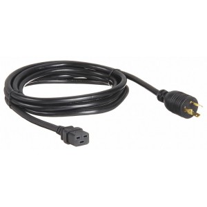 Kabel Kuasa, C19 ke L6-20P, 3.7m
