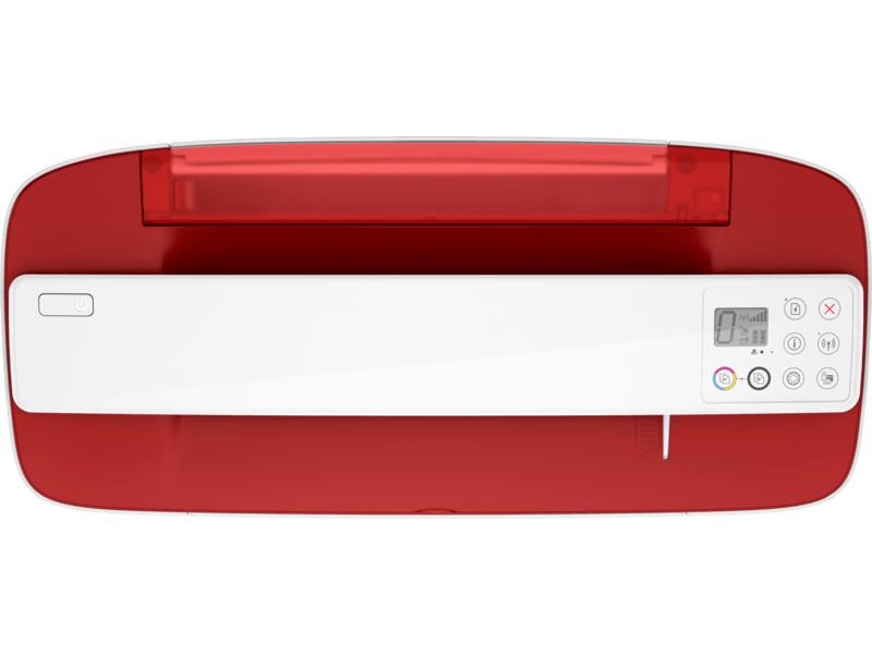 HP DeskJet Ink Advantage 3777 All-in-One Wireless Printer Scan Copy - T8W40B ( Cardinal Red )